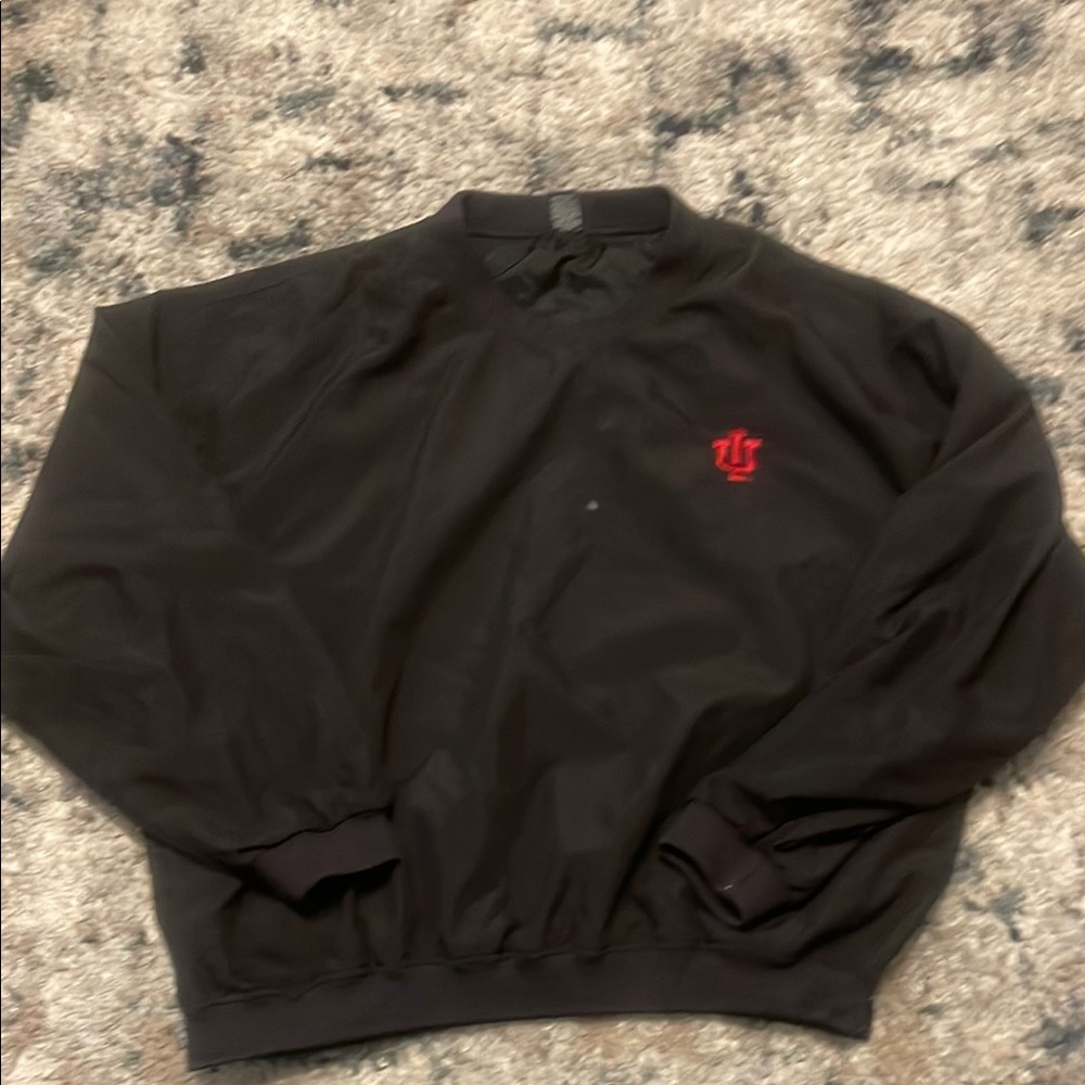 Black Indiana University jacket Size XL